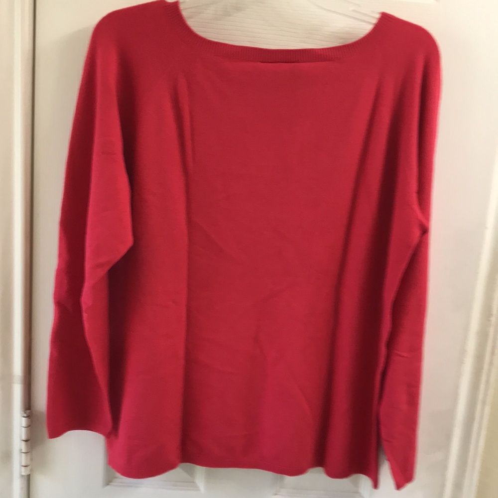 Talbots long sleeve boat neck sweater - Picture 3 of 4